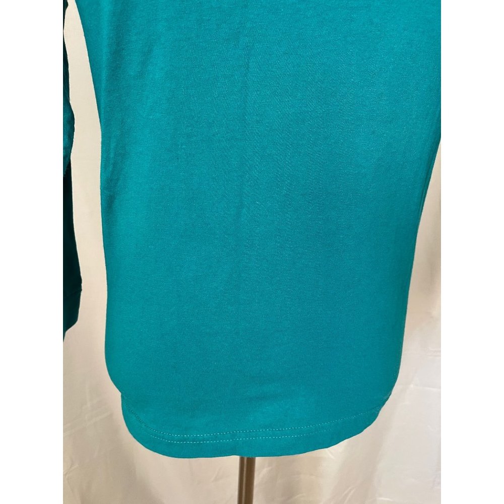 O'Neill Men's Teal Long Sleeve "O'Neill" Front Graphic Tee - Picture 8 of 9